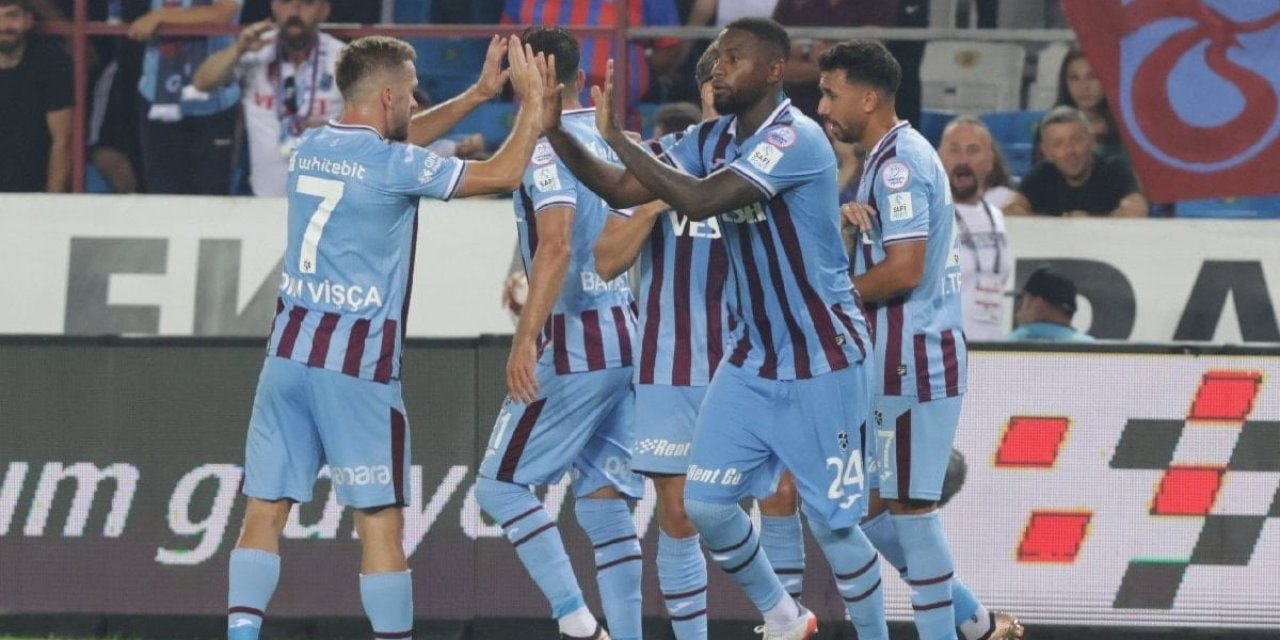 Trabzonspor Ligin İlk Maçını Galibiyetle Kapattı! Antalyaspor'u Sahasında 1-0 Yendi!